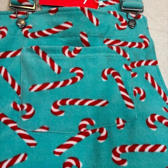 New with Tags Shinesty Mens The Peppermint Pimp Canes Pajameralls Size Large‎ - Picture 4 of 13